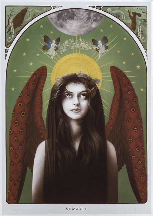 Will J Bailey Art Print Saint Maude